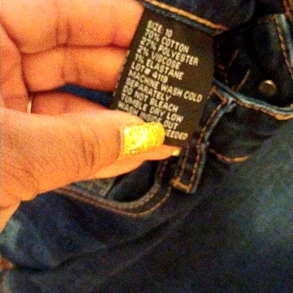 Denim & Rivets Jean Shorts Girl's 10 - Picture 5 of 5